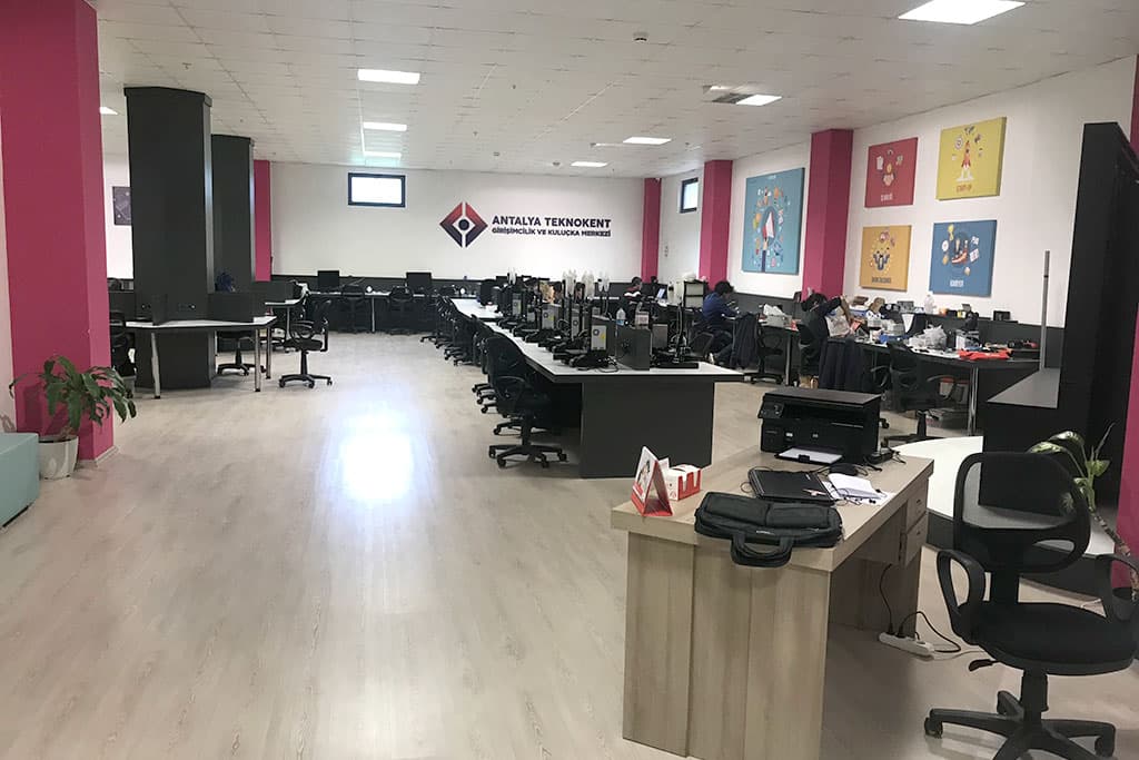 Teknokent çalışma alanı
