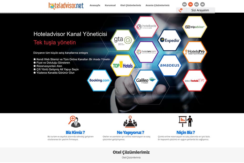 HotelAdvisor.net — Elektronik Rezervasyon Sistemleri