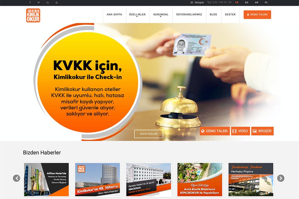 KimlikOkur — Kimlik Okuma Sistemleri