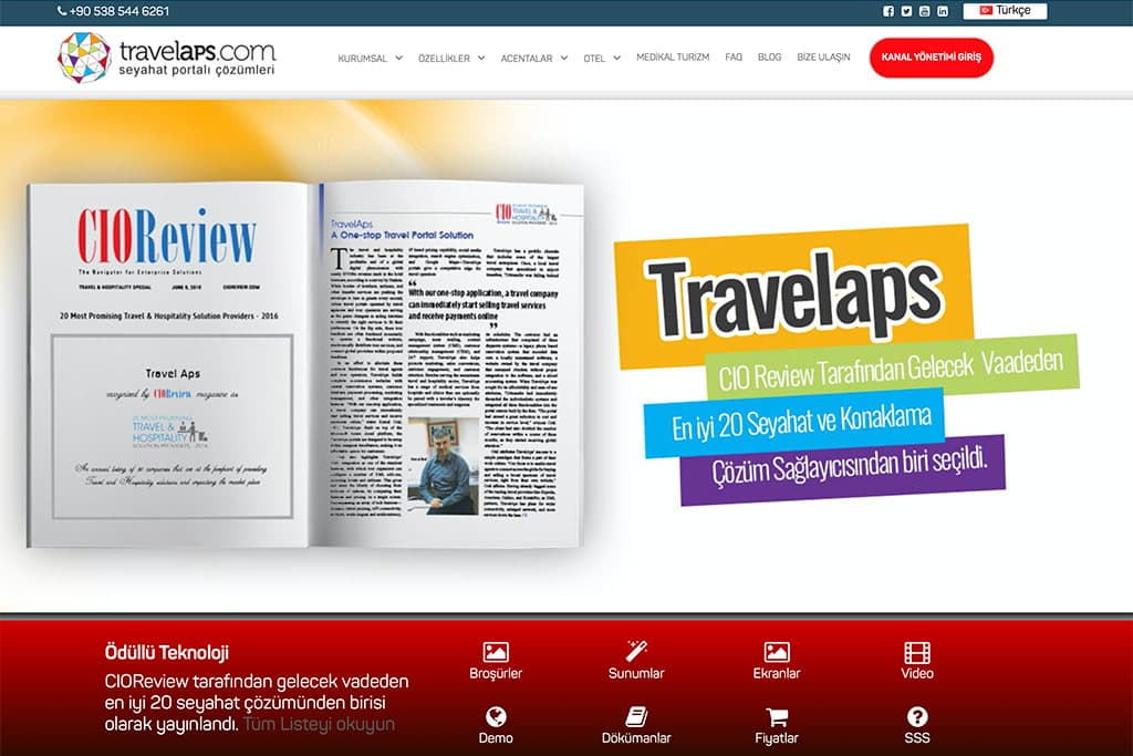 TravelAps — Seyahat Portalı Çözümleri